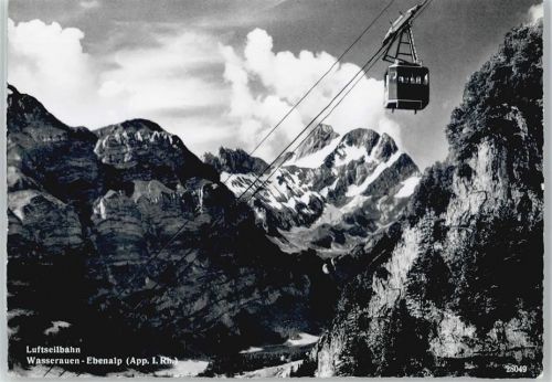 9057 Wasserauen - Luftseilbahn, Ebenalp