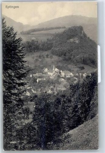 4458 Eptingen - Kirche, Ortsansicht