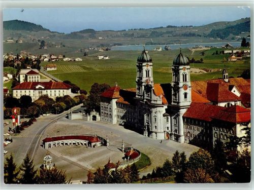 8840 Einsiedeln Horgenberg b. Einsiedeln - Kloster