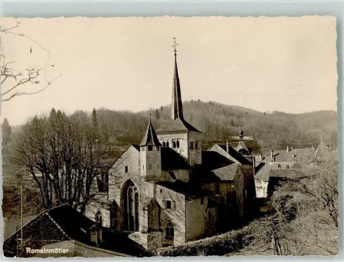 1323 Romainmôtier-Envy Foto AK Kirche Foto Allegrini