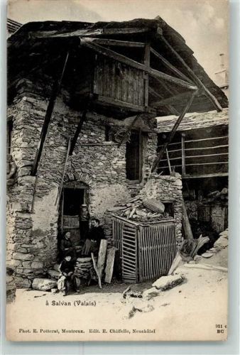 1922 Salvan - Bauernhaus