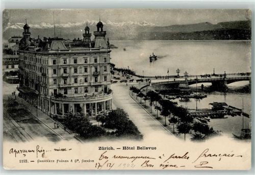 8000 Zürich 1902 - Hotel Bellevue