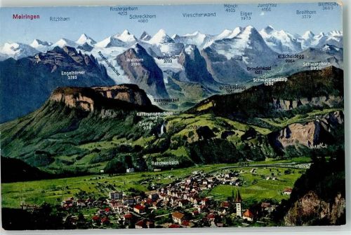 3860 Meiringen - Vogelschau