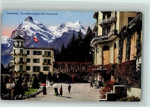 6377 Seelisberg - Kuretablissement mit Urirotstock