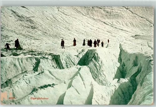 3823 Eigergletscher 1909 Gebrauchsspuren