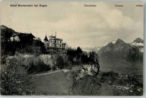 7310 Bad Ragaz 1911 - Hotel Wartenstein