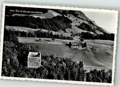 Tour de Gourze 1960 Foto AK Fliegeraufnahme