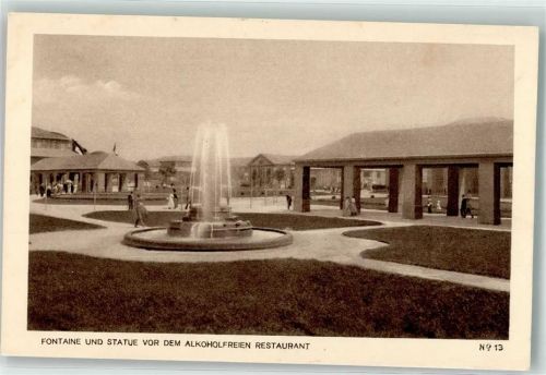 3000 Bern Berne - Landesausstellung 1914 Nr.13 Fontaine Alkoholfreies Restaurant