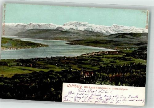 8143 Uetliberg 1903 - Zürichsee Glarneralpen