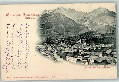 3657 Schwanden Sigriswil 1901 - Glärnisch