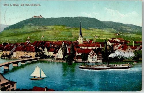 8260 Stein am Rhein 1909 - Hohenklingen Dampfer