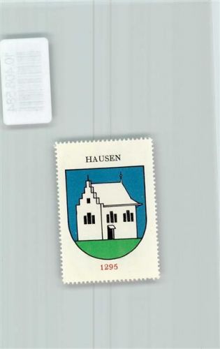 5212 Hausen AG - Vignette Wappen Kaffee Hag ca 1920-1940