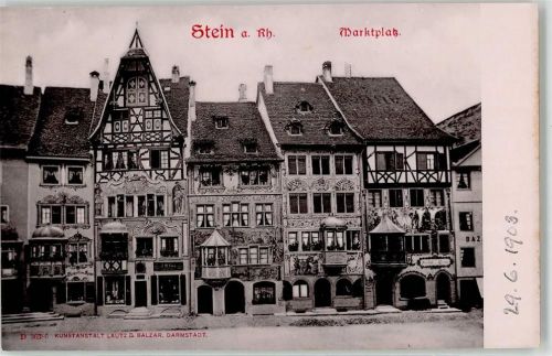 8260 Stein am Rhein - Marktplatz Handlung Cafe Krause