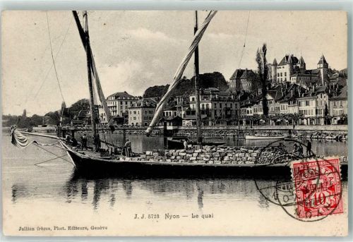 1260 Nyon 1907 - Quai
