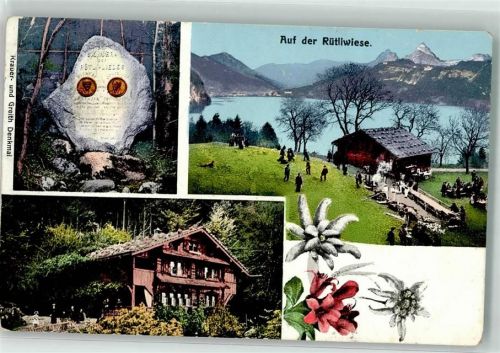 1910 - Rütliwiese Edelweiss