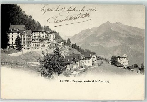 1854 Leysin 1905 - Feydey Le Chaussy