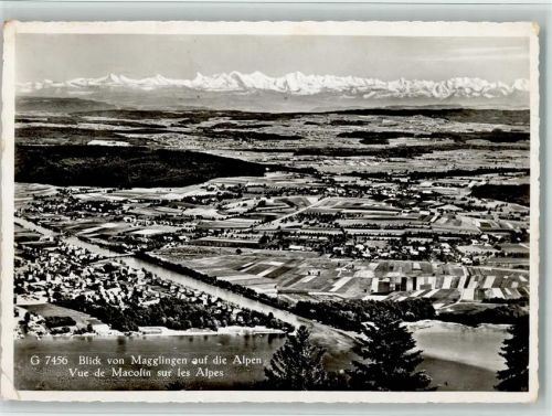 2532 Magglingen Macolin - Blick von Magglingen auf die Alpen