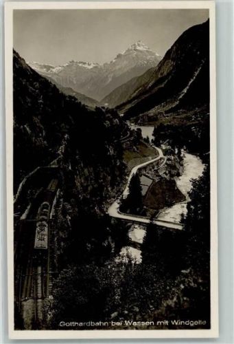 6484 Wassen UR - Gotthardbahn Windgelle