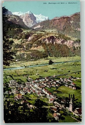 3860 Meiringen - Well und Wetterhorn