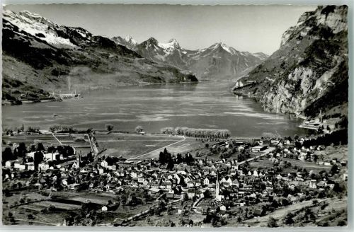 8880 Walenstadt Foto AK Foto Widmer