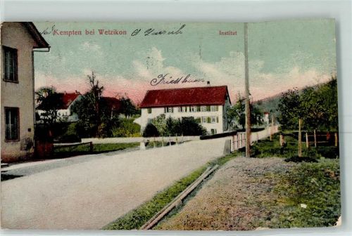 8620 Wetzikon ZH 1909 - Institut