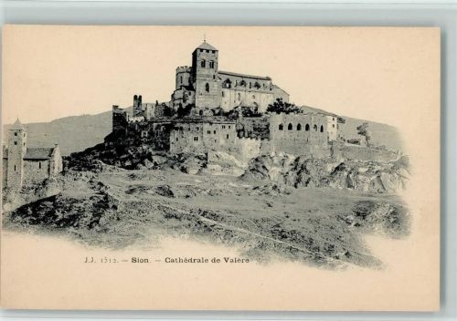 1950 Sion Sitten - Cathédtale de Valère