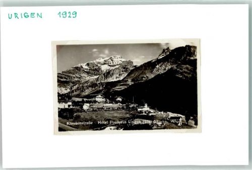 6465 Urigen FOTO KEINE AK Hotel Posthaus