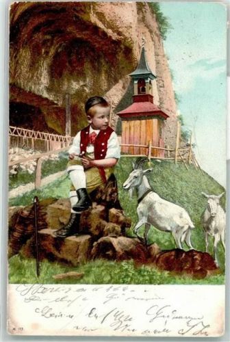 9200 Gossau SG - Tracht Ziege Ort lt. Stempel