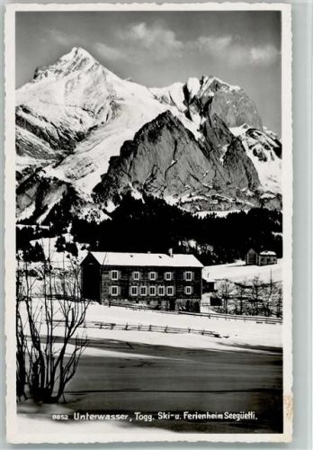 9657 Unterwasser - Toggenburg Ski- und Ferienheim Seegüetli Winter