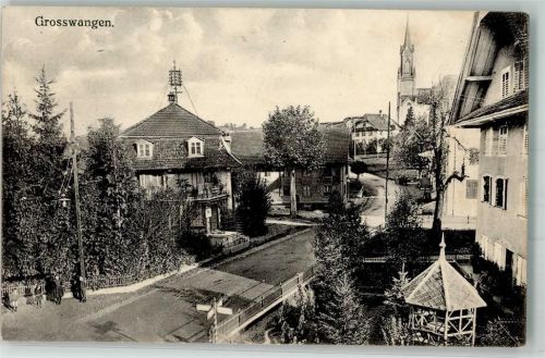 6022 Grosswangen 1926 Foto AK