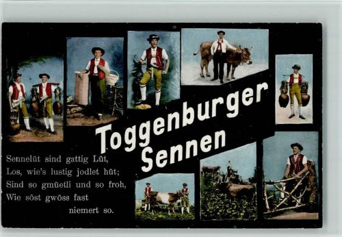 Toggenburg Sennen Trachten Toggenburg