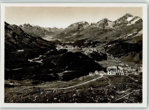 Muottas Muraigl - Blick auf Oberengadiner Seen