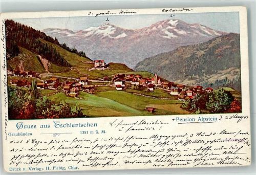 7064 Tschiertschen 1901 - PensionAlpstein