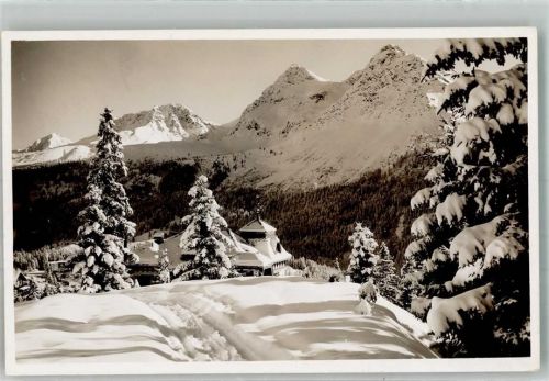 7050 Arosa 1939 Foto AK Winter