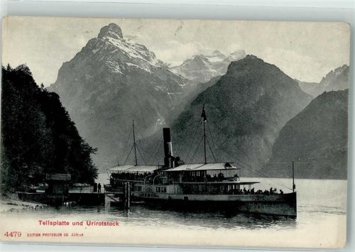 6452 Sisikon - Dampfer Uri Tellsplatte