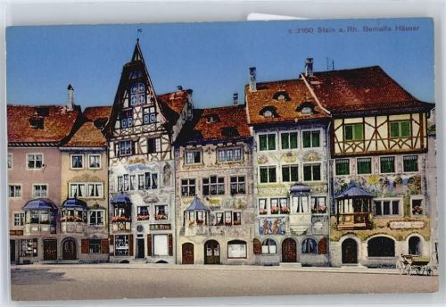 8260 Stein am Rhein - Bemalte Häuser