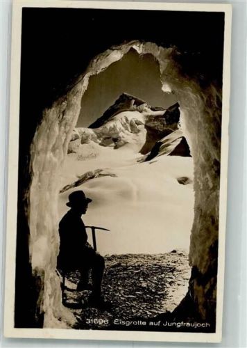 3801 Jungfraujoch Winter Höhle Eisgrotte