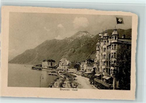 6440 Brunnen 1920 - Quai Wappen