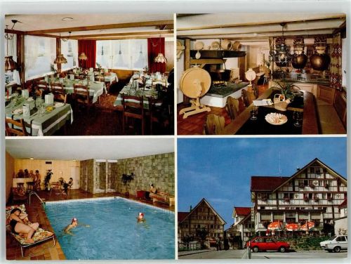 9063 Stein AR 1989 - Gasthaus Pension Ochsen Schwimmbad