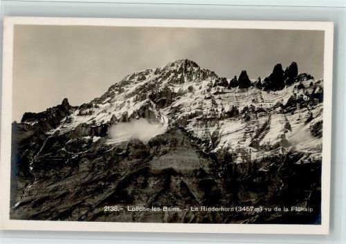 3954 Leukerbad Loèche-les-Bains - Le Rinderhorn vu de la Flühalp
