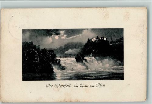 Schaffhausen Passepartout Schloß Laufen Rheinfall