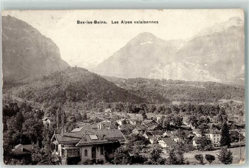 1880 Bex 1915 - les Alpes valaisannes