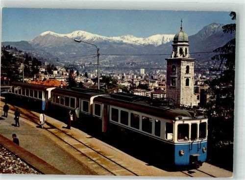 6900 Lugano - Neuer Gelenkzug der Lugano-Ponte Tresa Bahn