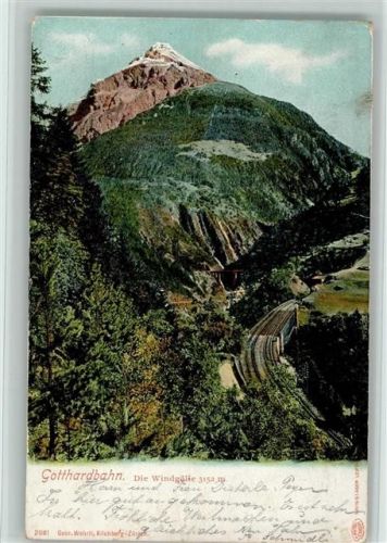 St Gotthard 1904 - Gotthardbahn
