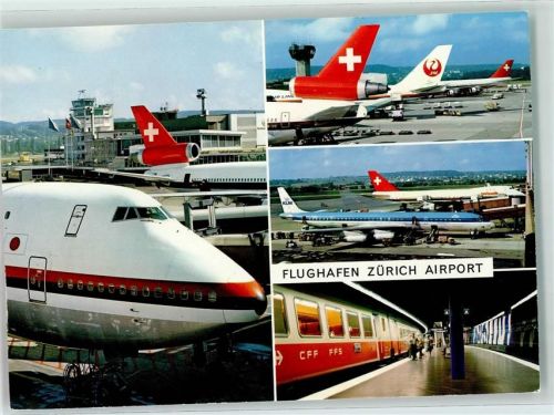 Dübendorf Flughafen Swissair SBB Tag der Aerophilatelie Phila Schweiz 1987