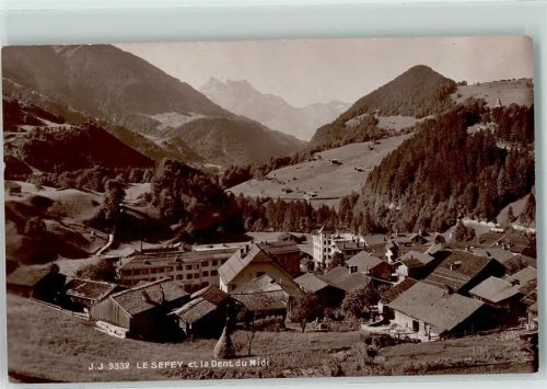 1863 Le Sépey Ormont-Dessous - et la Dent du Midi