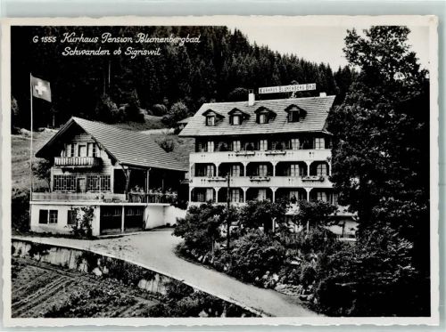 3657 Schwanden (Sigriswil) - Kurhaus Pension Blumenbergbad