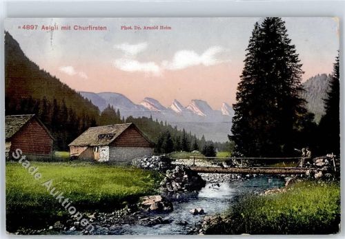 9658 Wildhaus - Aelpli mit Churfirsten