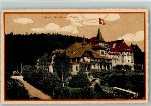 8000 Zürich 1917 - Waldhaus Dolder Wappen