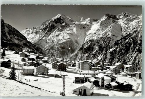 3925 Grächen - Weisshorn Bishorn Barrhörner Winter